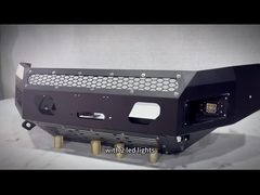 Ajuste para el ajuste de la barra de Bull del acero de Isuzu D-MAX para Nissan Navara Front Bumper con la pieza llevada del camión de dos luces