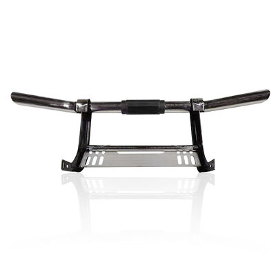 Nuevo Easy Car Frente del parachoques delantero de acero inoxidable Bull Bar con luces LED para toyota Hilux Vigo Revo Rocco Nissan NP300 Navara Isuzu Mitsubishi Volkswagen Ford F150 Raptor Ranger