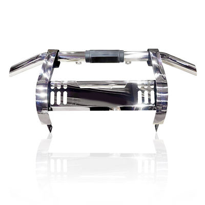Nuevo Easy Car Frente del parachoques delantero de acero inoxidable Bull Bar con luces LED para toyota Hilux Vigo Revo Rocco Nissan NP300 Navara Isuzu Mitsubishi Volkswagen Ford F150 Raptor Ranger