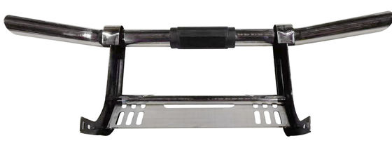 Nuevo Easy Car Frente del parachoques delantero de acero inoxidable Bull Bar con luces LED para toyota Hilux Vigo Revo Rocco Nissan NP300 Navara Isuzu Mitsubishi Volkswagen Ford F150 Raptor Ranger