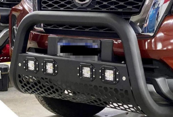 Recolección de revestimiento de energía de acero de suministro de fábrica con barra de toro de camión LED para recogida de Nissan Navara
