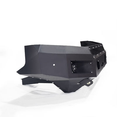 Barra de Bull del acero de Isuzu D-MAX para Nissan Navara Front Bumper With dos luces llevadas