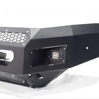 Barra revestida de Bull del camión del polvo para Nissan Bumper Ford Front Bar con dos luces llevadas