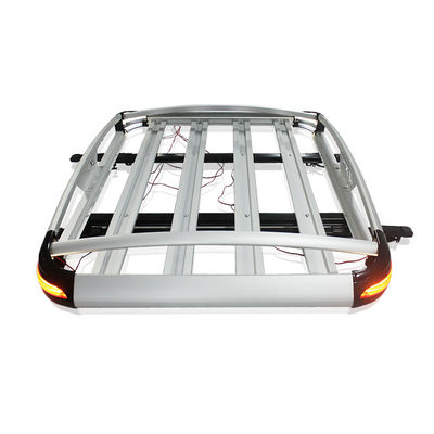 LC200 portaequipajes de techo de aleación de aluminio fácil de instalar para actividades de campamento capacidad de carga de 28 kg