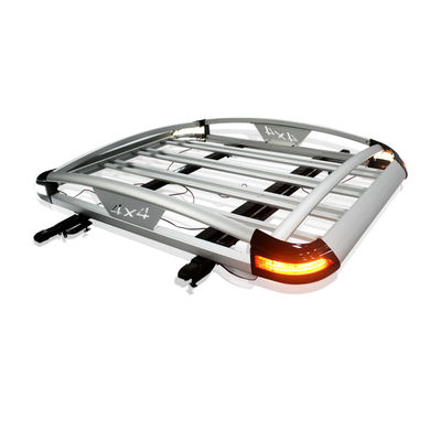 LC200 portaequipajes de techo de aleación de aluminio fácil de instalar para actividades de campamento capacidad de carga de 28 kg