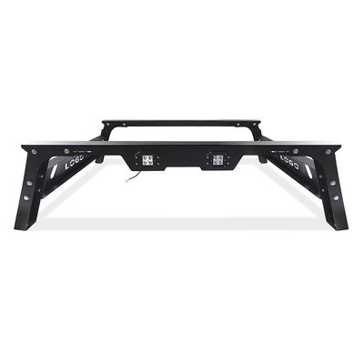 Conjunto de barras de rodillo de camión recubierto en polvo para Toyota Hilux Vigo Isuzu DM - Hardware de montaje incluido