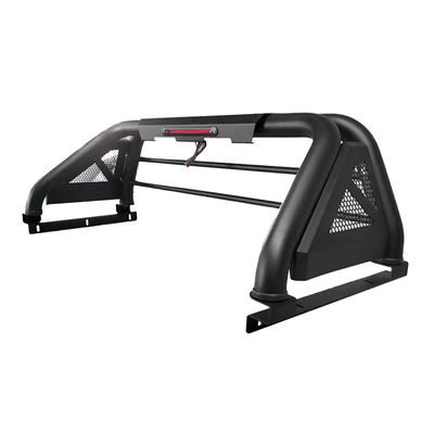 Barras de rodadura de camiones de acero recubiertas en polvo con tubo ajustable para HILUX REVO