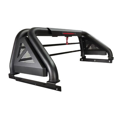 Barras de rodadura de camiones de acero recubiertas en polvo con tubo ajustable para HILUX REVO