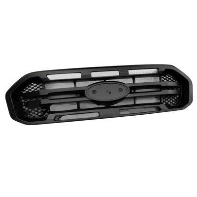 Grill delantero de automóvil personalizado Material de plástico ABS Color negro