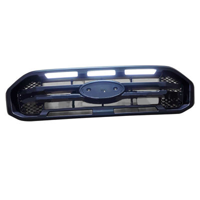 Grill delantero de automóvil personalizado Material de plástico ABS Color negro