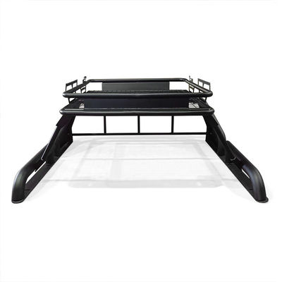 Recubrimiento de potencia de acero de 4x4 Auto Par Barra de rollo de deportes con caja de equipaje para Toyota Hilux