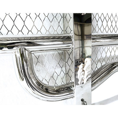 Parachoques de camión semirremolque de estilo europeo resistente de la fábrica Dongsui, protector de ciervos con malla para For Volvo SCANIA BENZ MAN