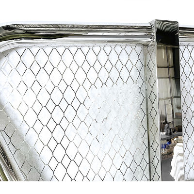 Parachoques de camión semirremolque de estilo europeo resistente de la fábrica Dongsui, protector de ciervos con malla para For Volvo SCANIA BENZ MAN