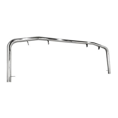 Protector de parachoques traseros pulido y combo de barra de toros para Toyota Hilux Vigo FJ120 FJ150 Fácil instalación