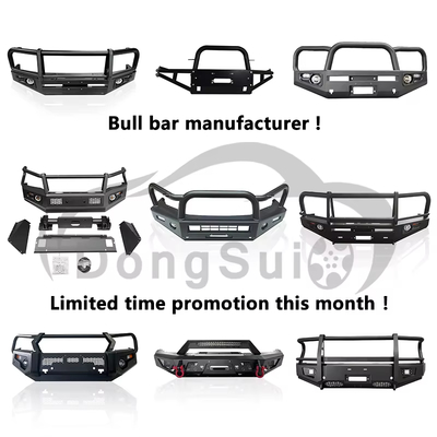 Fábrica Dongsui Tough camioneta pickup delantera barra de toros para parachoques Deer Guards para toyota hilux vigo revo rocco nissan np300 navara isuzu mitsubishi volkwagen ford f150 raptor ranger