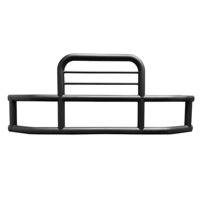 Parachoques delantero con protector de ciervos para camiones pesados de acero negro para Cascadia Volvo Kenworth Peterbilt