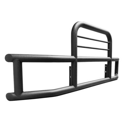 Parachoques delantero con protector de ciervos para camiones pesados de acero negro para Cascadia For Volvo Kenworth Peterbilt