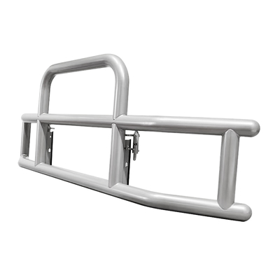 Parachoques delantero de acero plateado esmerilado para camión pesado, para Cascadia, Volvo, Peterbilt