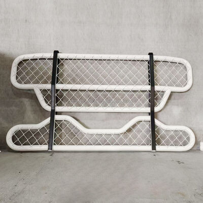 Tubos cuadrados de tres capas 304 de acero inoxidable para camiones Deer Guard Front Bumper Personalizable para camiones grandes