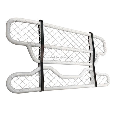 304 acero inoxidable Tubo redondo de dos capas Protector delantero del parachoques de ciervos con dimensiones personalizables para camiones For Volvo