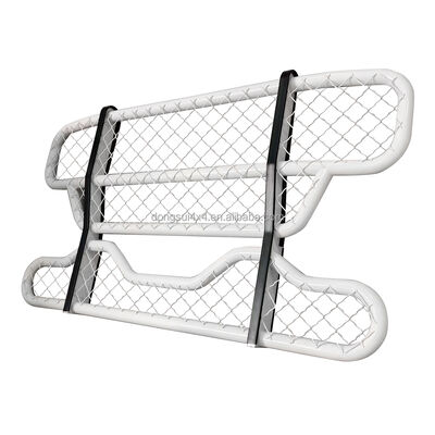 304 acero inoxidable Tubo redondo de dos capas delantero de protección para ciervos con dimensiones personalizables para camiones grandes