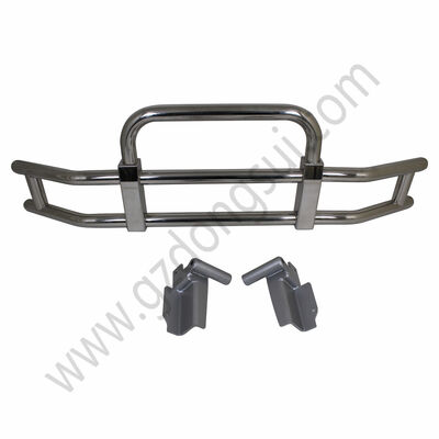 304 de acero inoxidable Truck Deer Guard 230 * 65 * 30cm con fácil instalación para camiones