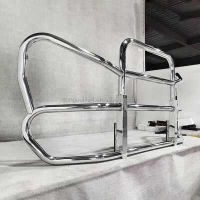 Protector de venados de acero inoxidable 304 para camiones con fácil instalación y ajuste universal para semicamiones