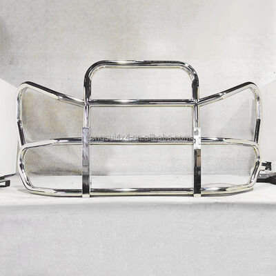 Protector de venados de acero inoxidable 304 para camiones con fácil instalación y ajuste universal para semicamiones