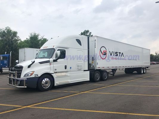 Color plata del guardia de 304 del acero inoxidable ciervos del camión para Freightliner Cascadia