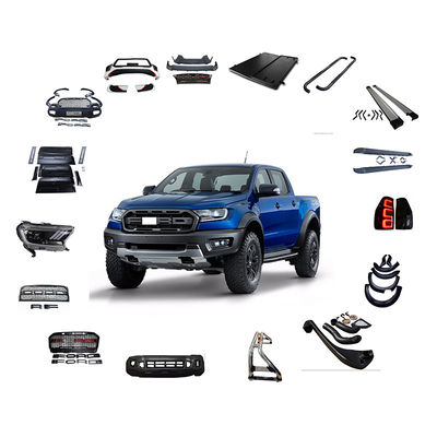 Parrilla plástica del frente del coche del ABS con el LED para el guardabosques de Ford