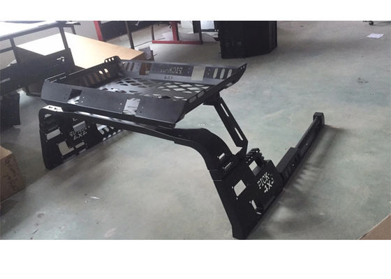 Barra antivuelco anti de acero negra Toyota Hilux Vigo Revo With Lugage del camión del moho