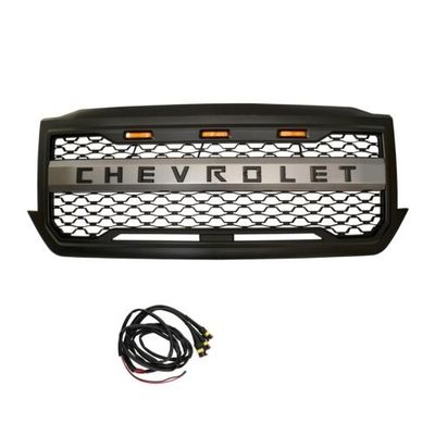 Parrillas de encargo de Chevrolet Silevrado para los camiones, grado delantero del top de la parrilla 4X4
