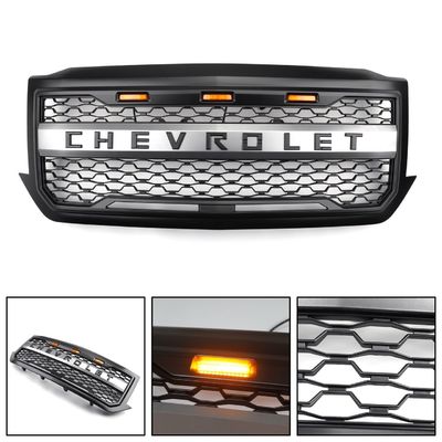 Parrillas de encargo de Chevrolet Silevrado para los camiones, grado delantero del top de la parrilla 4X4
