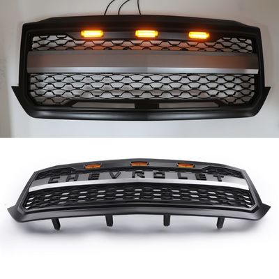 Parrillas de encargo de Chevrolet Silevrado para los camiones, grado delantero del top de la parrilla 4X4