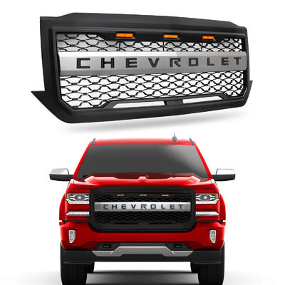 Parrillas de encargo de Chevrolet Silevrado para los camiones, grado delantero del top de la parrilla 4X4