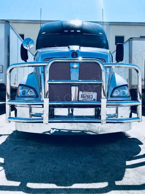 Guardia superior de 304 de la calidad ciervos del camión 12 meses de garantía para  Freightliner