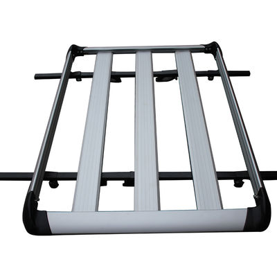 baca del portador de equipaje del coche del top del aluminio 4X4 color plata de la garantía de 1 año