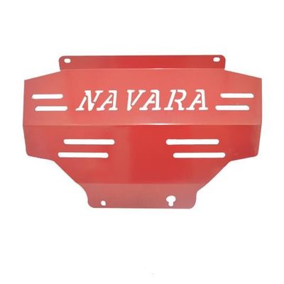 acero 4X4 debajo de la placa de la resbalón del camión del guardia para la cubierta de protección del motor rojo de Nissan Navara