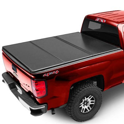 Hilux 4 cubiertas 2013, Tonneau de cama de la recogida de las puertas D-MAX del camión cubre color negro