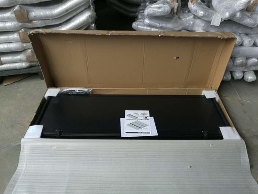 Hilux 4 cubiertas 2013, Tonneau de cama de la recogida de las puertas D-MAX del camión cubre color negro