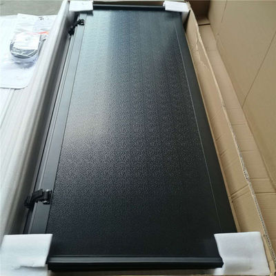 Hilux 4 cubiertas 2013, Tonneau de cama de la recogida de las puertas D-MAX del camión cubre color negro