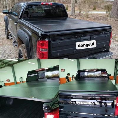 4 material de aluminio de la placa/PVC del panal de la cubierta de cama del Tonneau de la recogida 4X4 de las puertas