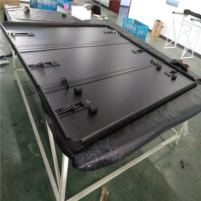 4 material de aluminio de la placa/PVC del panal de la cubierta de cama del Tonneau de la recogida 4X4 de las puertas