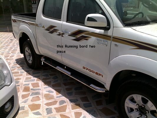 El tablero corriente del paso lateral de los accesorios del coche de Dongsui 4X4 el 100% probó calidad