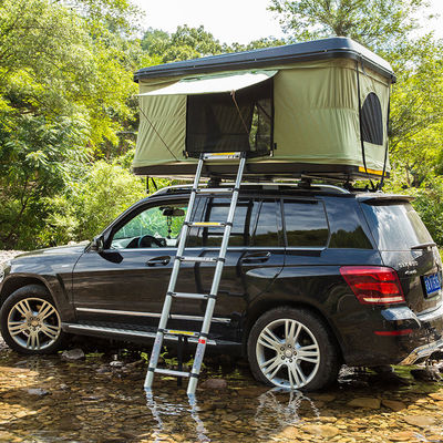 Instalación fácil 4x4 Sunproof impermeable Shell Roof Top Tent dura más ligera