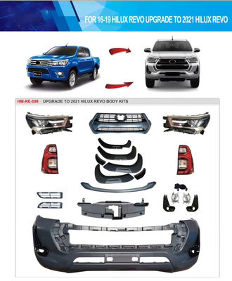 Mejora de Hilux Revo 2016 al equipo plástico 2021 del cuerpo del ABS de Revo
