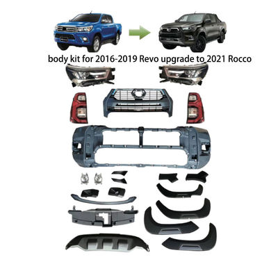 Fabricante Wholesale del OEM para el coche 2021 de Rocco de la actualización de Toyota Hilux Revo Front Bumper Grille