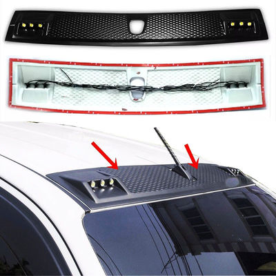Ajuste 2015 del negro de Hilux Revo SR5 Front Roof Spoiler Cover LED