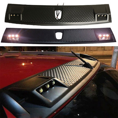 Baca del coche de Matte Black LED Front Nissan Np 300 Navara D23