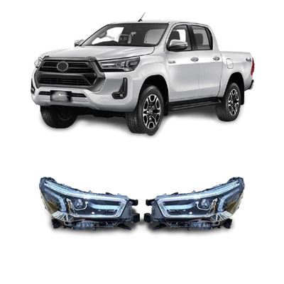Luz plástica del coche de la linterna del ABS LED de Wholesale 4X4 del fabricante para Toyota Hilux Revo Rocco 2020 2021
